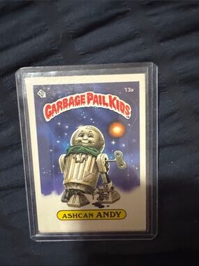 Ashcan Andy Collectible Trading Card - Blue